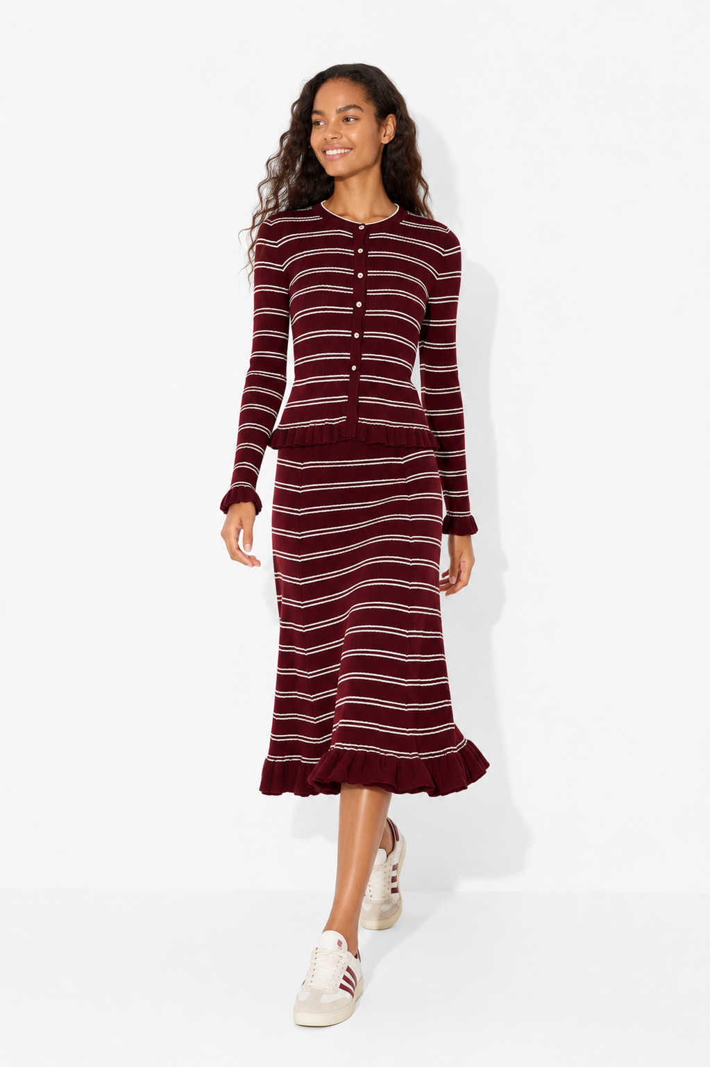 Juliette Stripe Knit Set