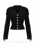 Reneta Fringe Cardigan