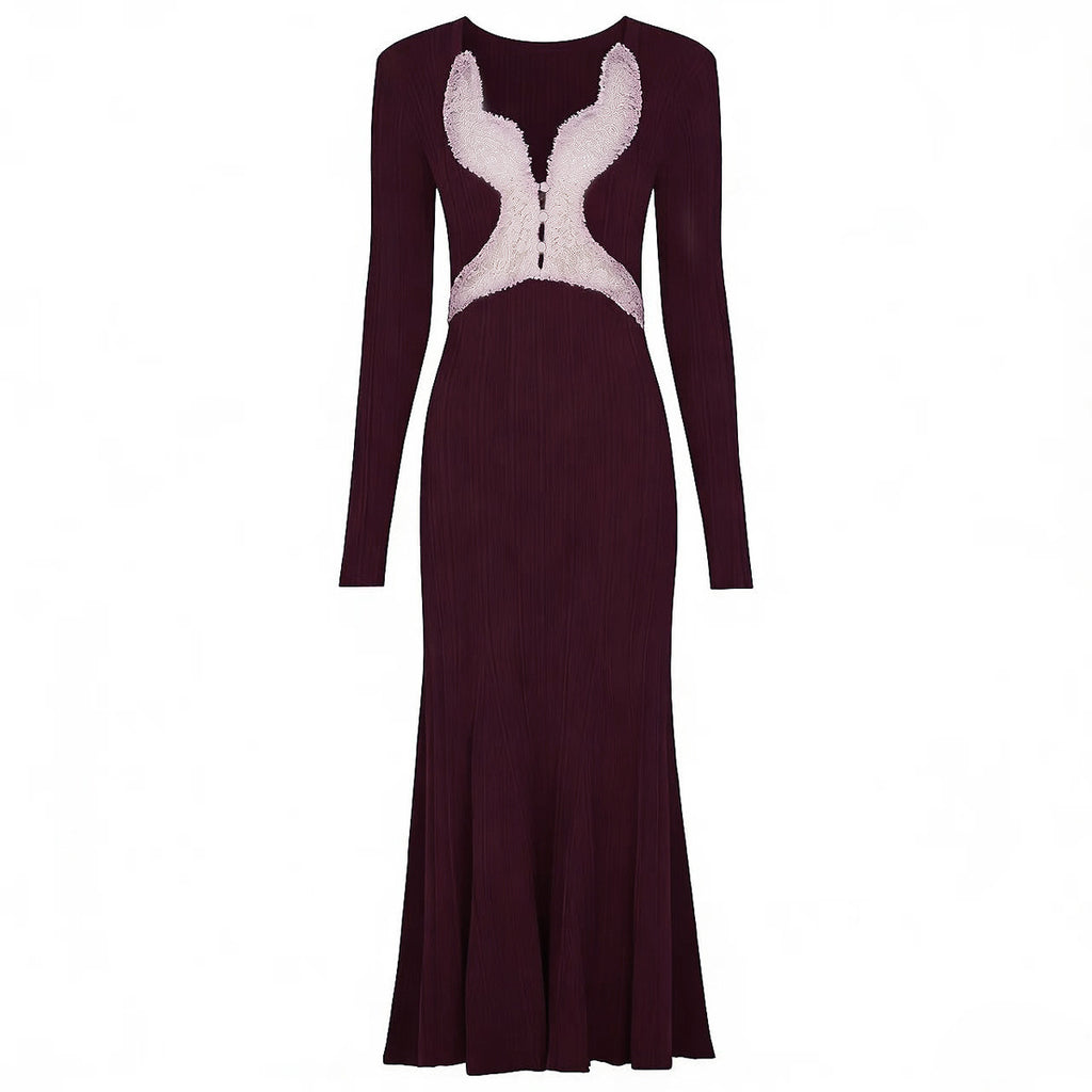 Seraphine Lace Midi Dress